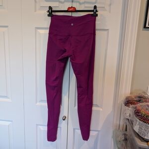 lululemon athletica Magenta High-Rise Leggings